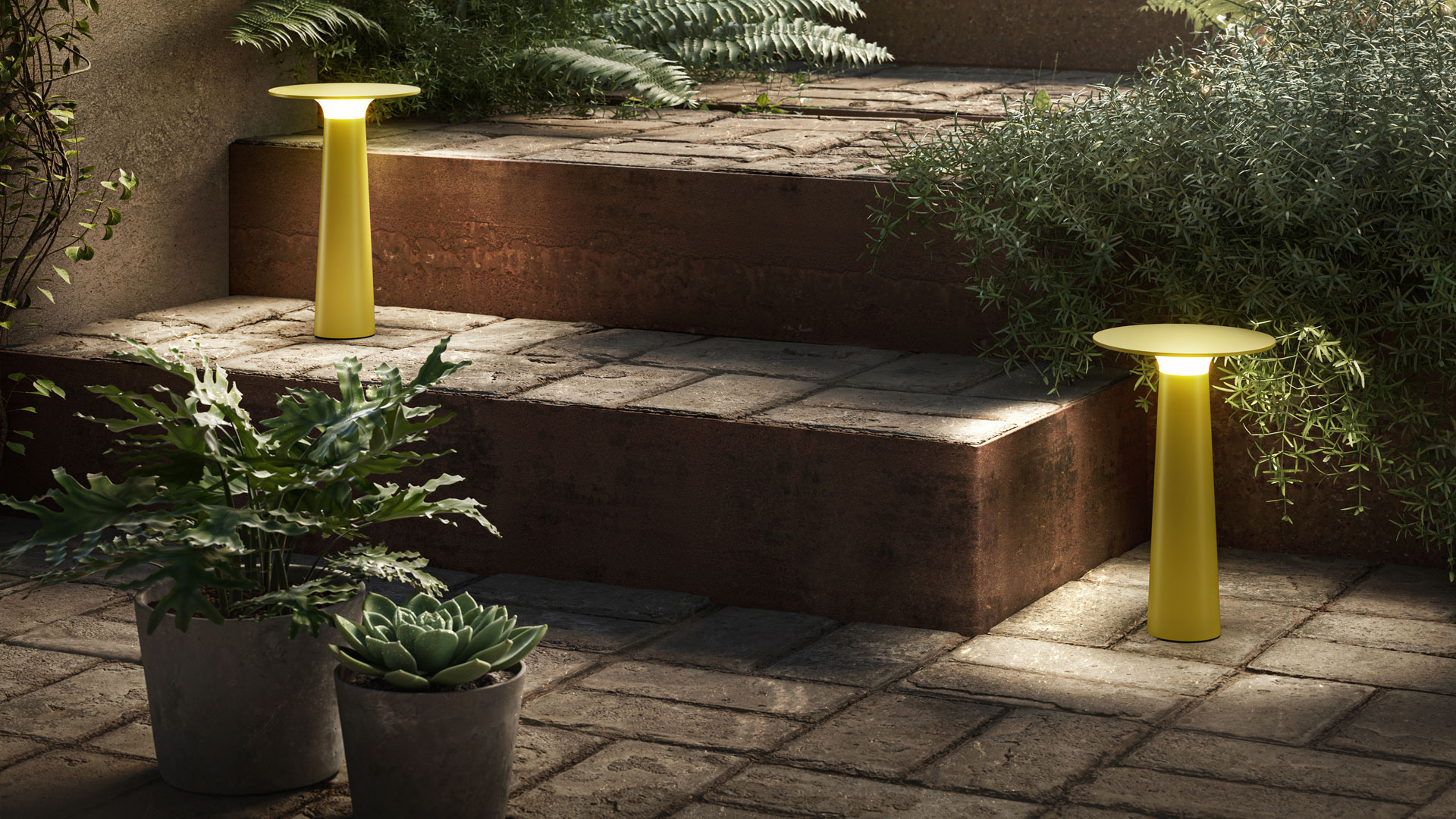 Garden lighting create atmosphere Light and Shade